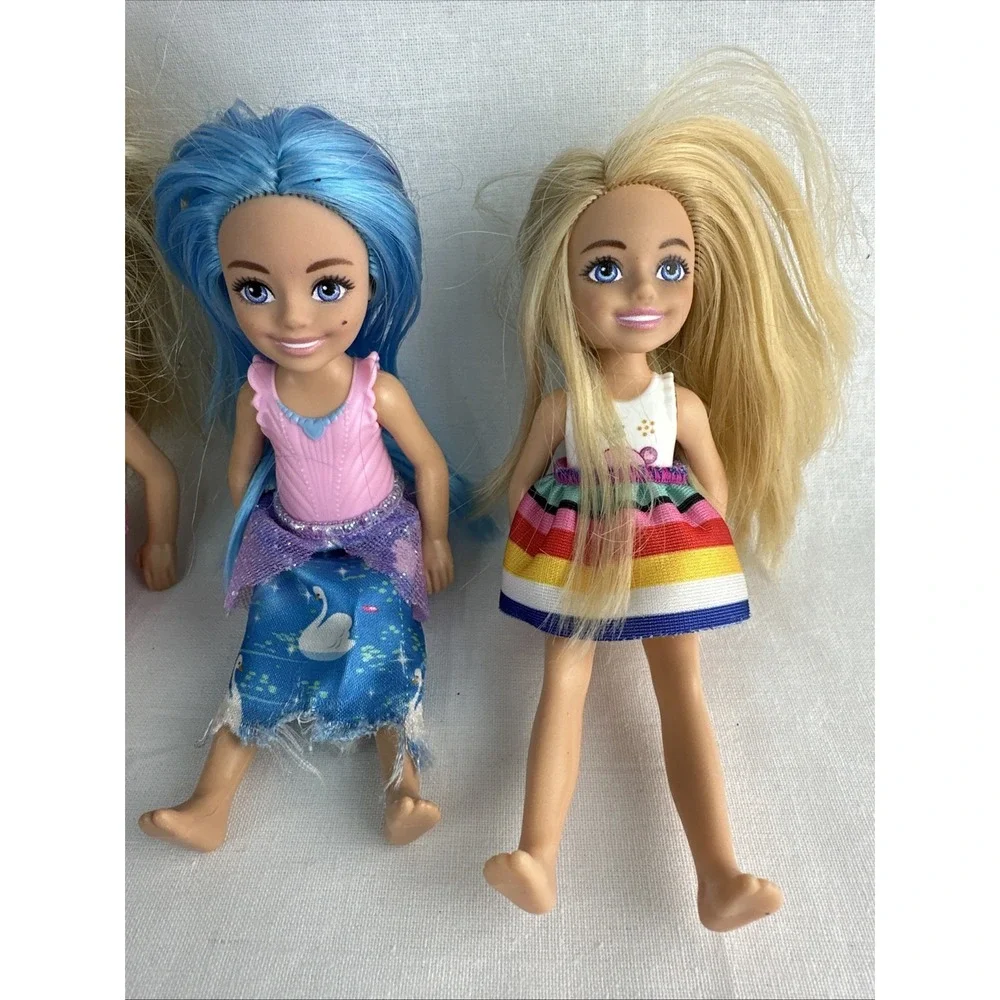 Lot of Barbie Chelsea Kelly Dolls 4–5